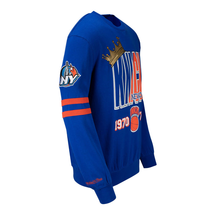 Mitchell & Ness Knicks All Over Crew Sweater - Image 2
