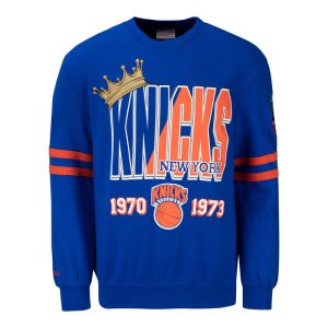 Mitchell & Ness Knicks All Over Crew Sweater