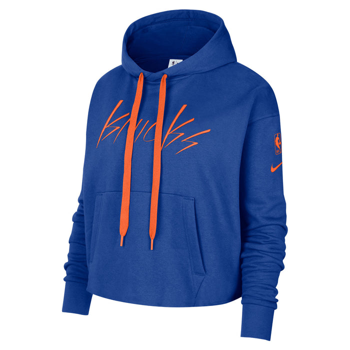 Women's Nike Knicks Courtside Crop Hood