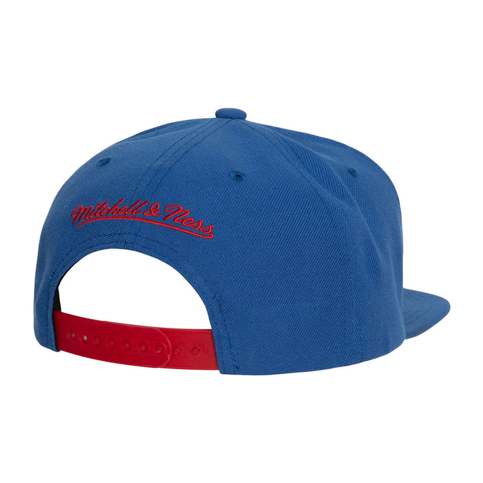 Mitchell & Ness Rangers Retro Lock Up Snapback Hat - Image 2