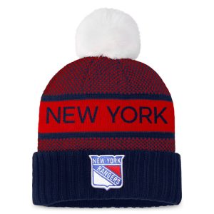 Women's Fanatics Rangers 23-24 Authentic Pro Rink Pom Knit