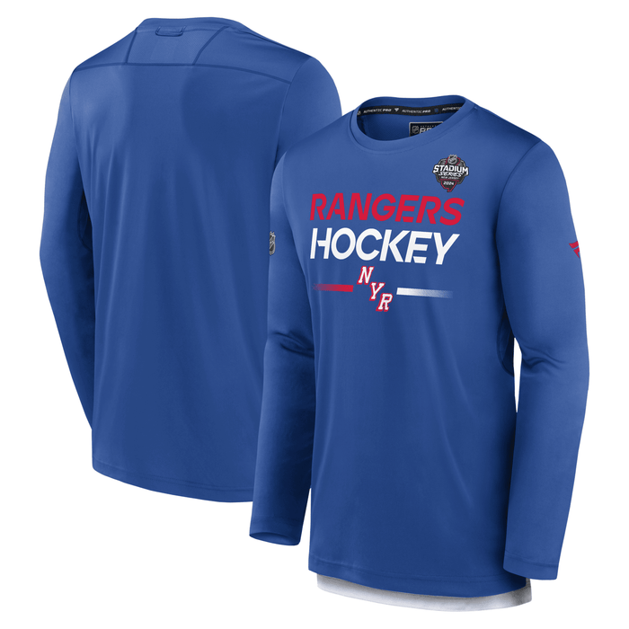 Fanatics Rangers Stadium Series 2024 Authentic Pro Longsleeve Tech Tee - Image 3