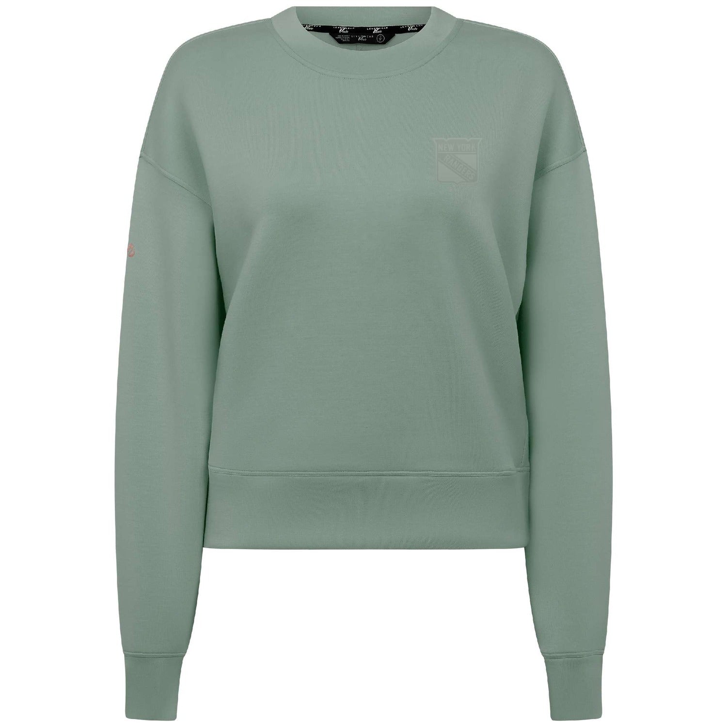 Women's Levelwear Rangers Iceberg Green Sponge Crew