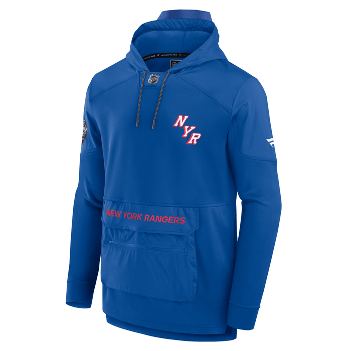 Fanatics Rangers Stadium Series 2024 Authentic Pro Royal Hood