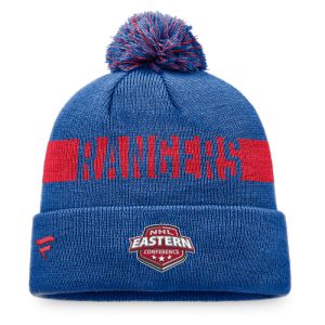 Fanatics Rangers Fundamental Pom Beanie