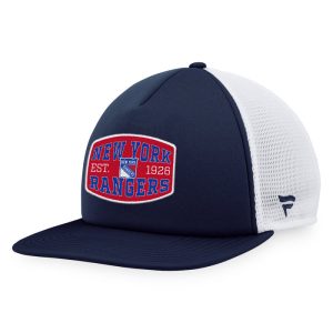 Fanatics Rangers Fundamental Foam Front Trucker Hat