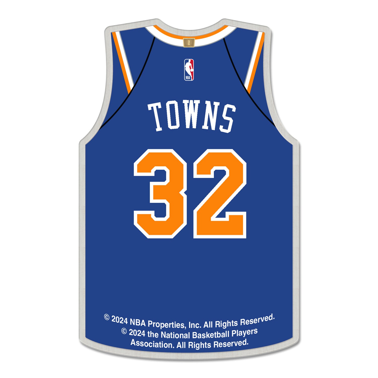 Wincraft Knicks Karl-Anthony Towns Jersey Pin