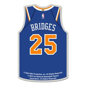 Wincraft Knicks Mikal Bridges Jersey Pin