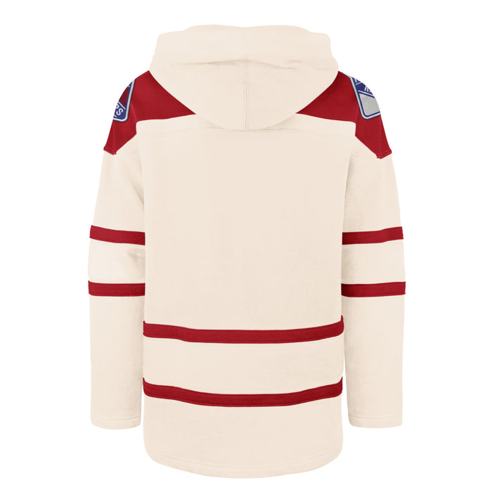 '47 Brand Rangers Cream/Red Superior Lacer Hood - Image 2