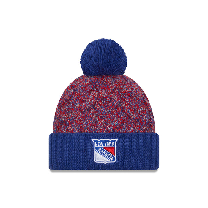 Women's New Era Rangers Team Marled Knit