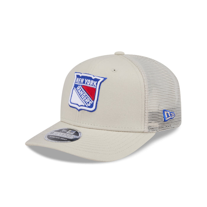 New Era Rangers Stone Canvas 970 Stretch Snapback - Image 2