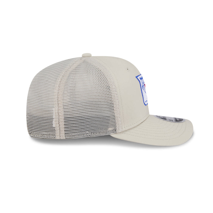 New Era Rangers Stone Canvas 970 Stretch Snapback - Image 6