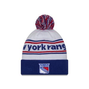 New Era Rangers Banded Knit Pom