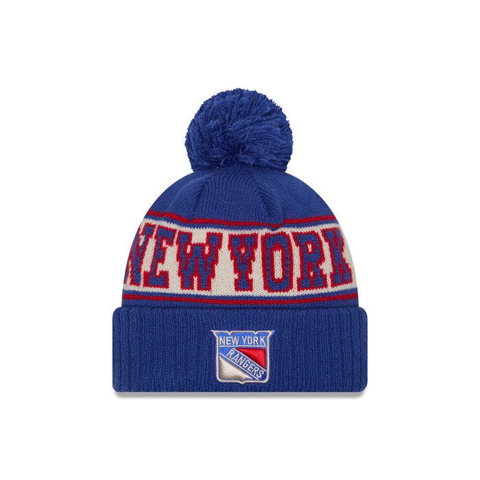 New Era Rangers Retro Knit Pom