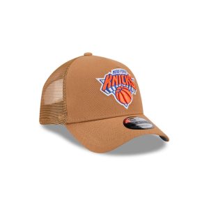 New Era Knicks Colorpack Light Bronze 940 A-Frame Trucker
