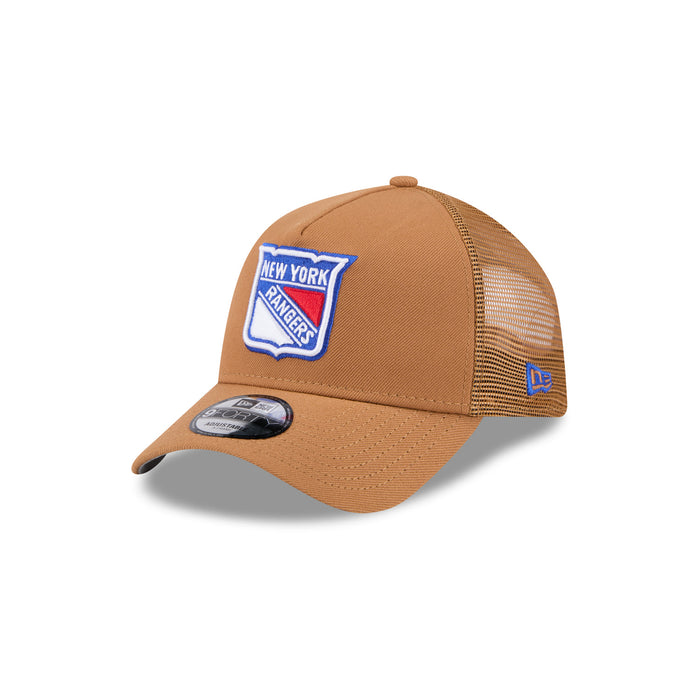 New Era Rangers Light Bronze 940 A Frame Trucker - Image 2