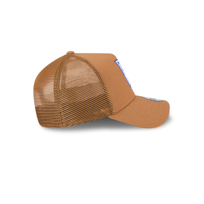 New Era Rangers Light Bronze 940 A Frame Trucker - Image 6