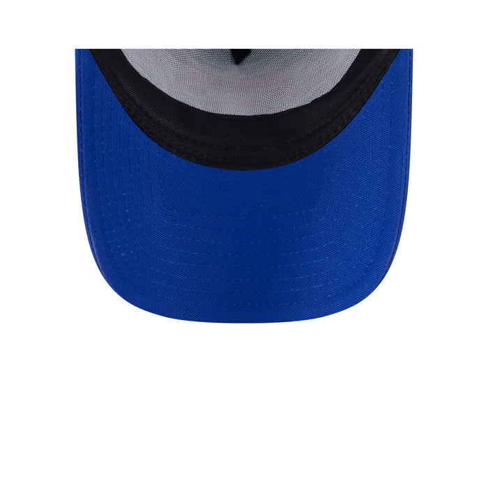 New Era Knicks Royal 940 A-Frame Trucker Snapback - Image 7