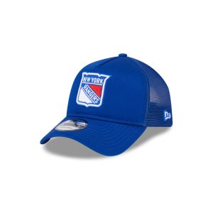 New Era Rangers Royal 940 A-Frame Trucker Hat