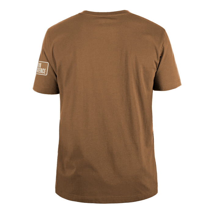 New Era Knicks Logo Select Light Bronze Tee - Image 2