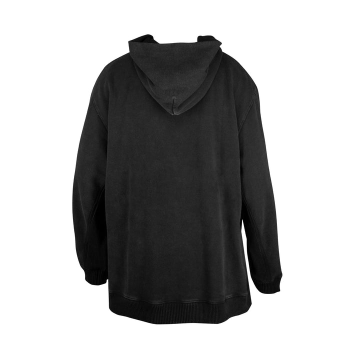 New Era Knicks Oversized Essential Dark Grey Hoodie - Image 2