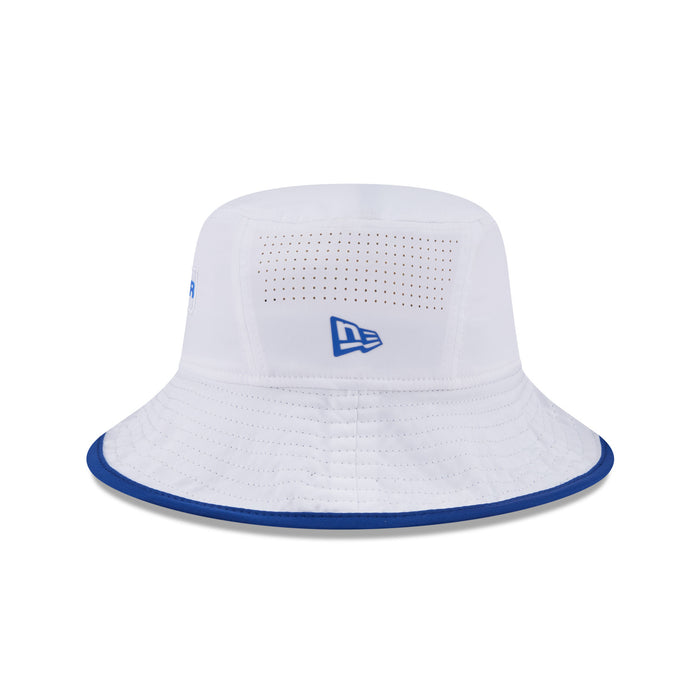 New Era Rangers Active White Bucket Hat - Image 2