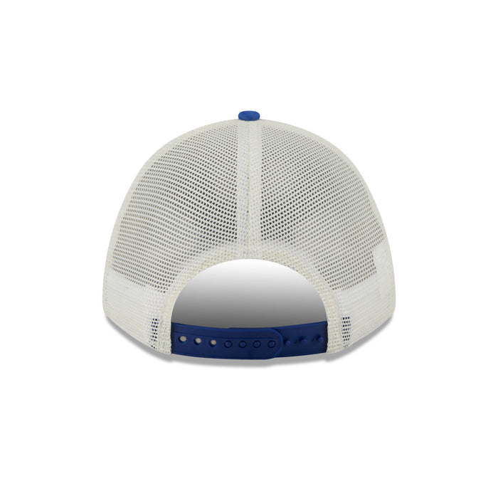 New Era Rangers Chrome 940 Modern Crown A-Frame Trucker - Image 4