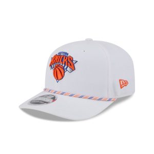 New Era Knicks White Multi Rope 970 Stretch Snapback