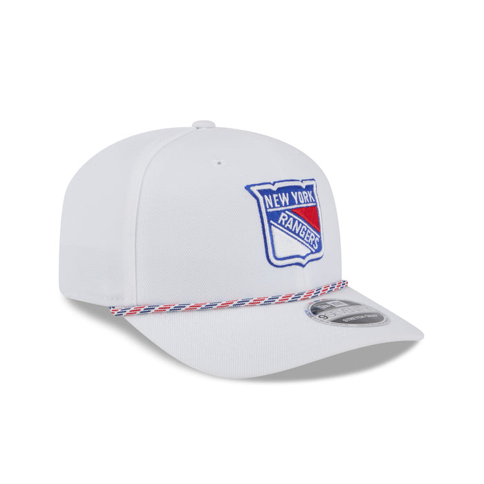 New Era Rangers White Multi Rope 970 Stretch Snapback - Image 2