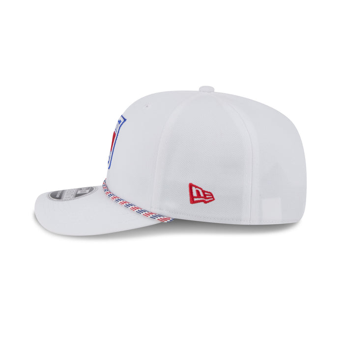 New Era Rangers White Multi Rope 970 Stretch Snapback - Image 5