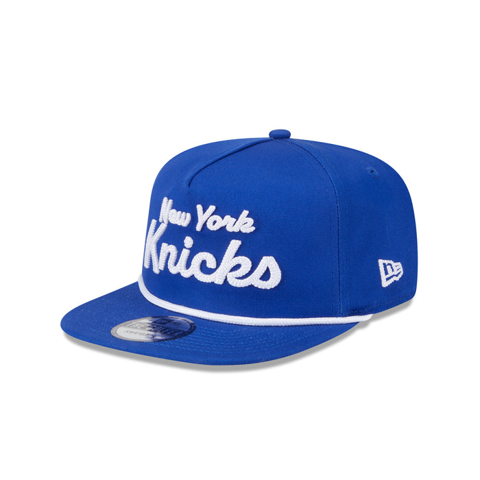 New Era Knicks Adventure Team Text Golfer Snapback - Image 2