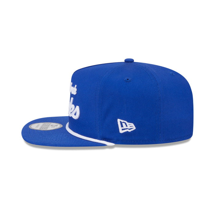 New Era Knicks Adventure Team Text Golfer Snapback - Image 6