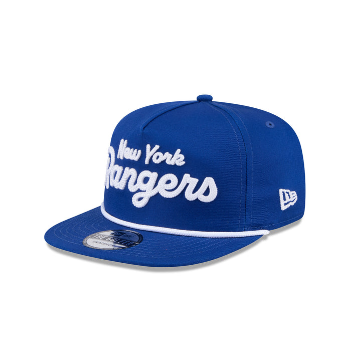 New Era Rangers Adventure Team Text Golfer Snapback - Image 2
