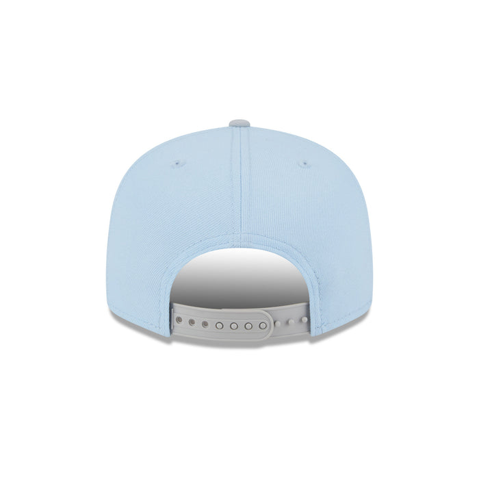 New Era Knicks Color Pack 2- Tone Glacial Blue/Silver 950 Snapback - Image 4