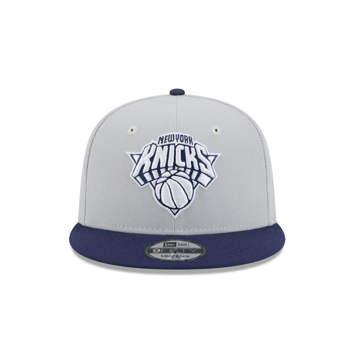 New Era Knicks Color Pack 2- Tone Silver/Navy 950 Snapback - Image 3