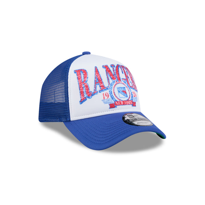 New Era Rangers Distressed 940 A-Frame Snapback - Image 2