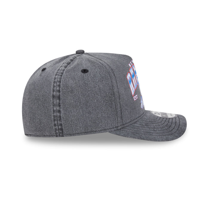 New Era Rangers Throwback Washed 950 A-Frame Snapback - Image 6