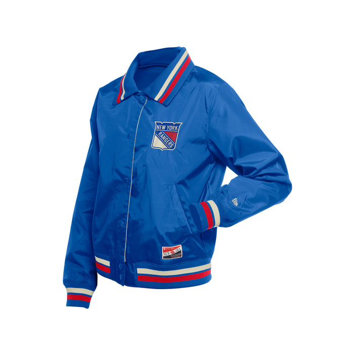 Women's New Era Rangers Throwback Nylon Jacket - Image 3