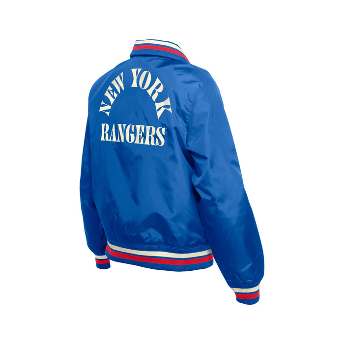 Women's New Era Rangers Throwback Nylon Jacket - Image 4