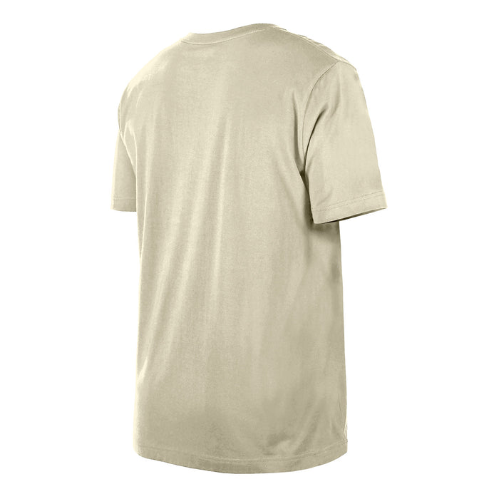New Era Knicks Throwback Graphic Cream Tee - Image 4