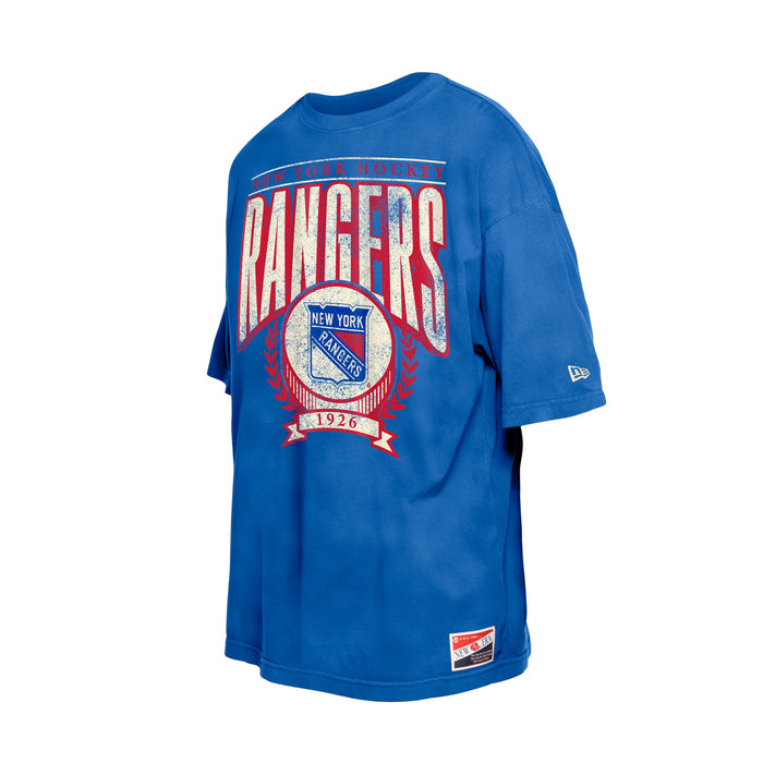 New Era Rangers Throwback Oversized Graphic Tee - Image 3