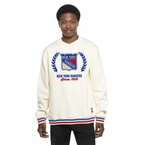 New Era Rangers Throwback Cream Crew