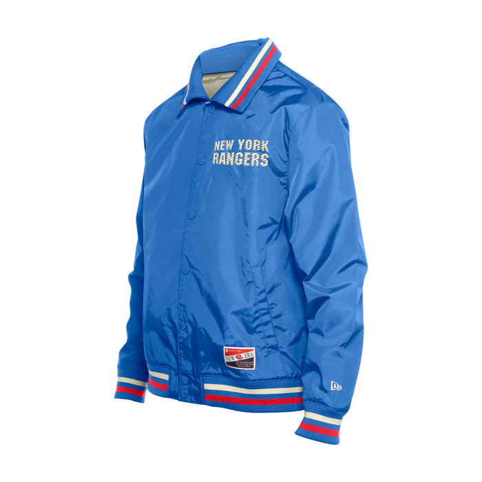 New Era Rangers Throwback Nylon Royal Jacket - Image 3