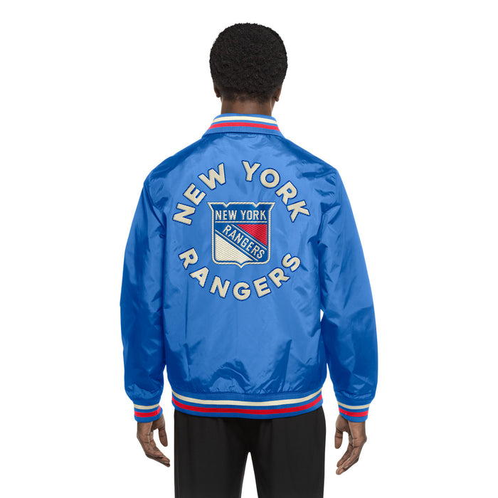New Era Rangers Throwback Nylon Royal Jacket - Image 2