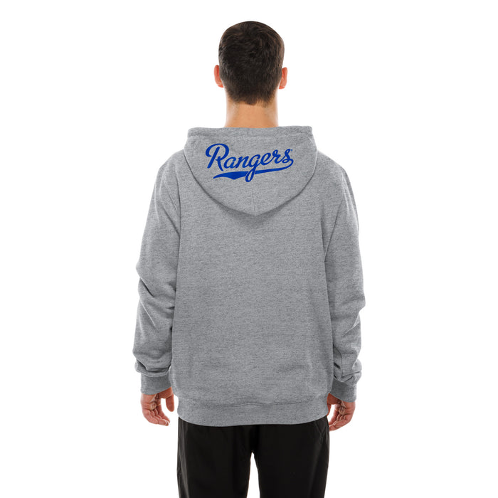 New Era Rangers Game Day New York Logo Grey Hood - Image 2