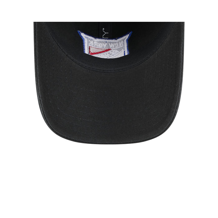 New Era Rangers Black Primary Logo 920 Adjustable Hat - Image 7