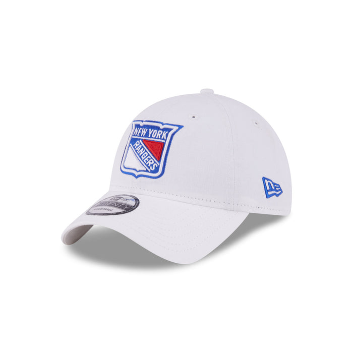 New Era Rangers White Primary Logo 920 Adjustable Hat