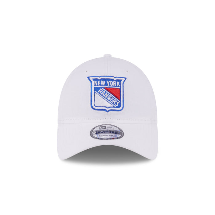 New Era Rangers White Primary Logo 920 Adjustable Hat - Image 3