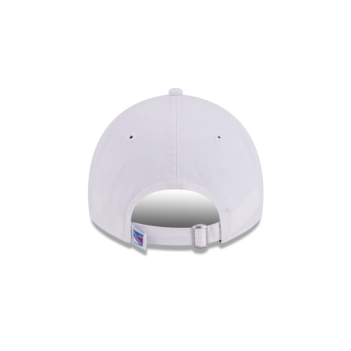 New Era Rangers White Primary Logo 920 Adjustable Hat - Image 4