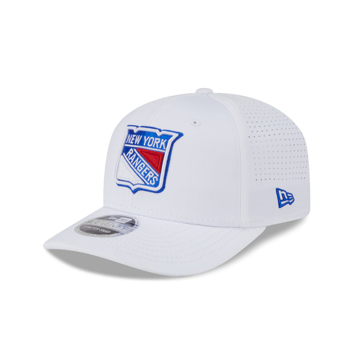 New Era Rangers White Performance 970 Stretch Snapback